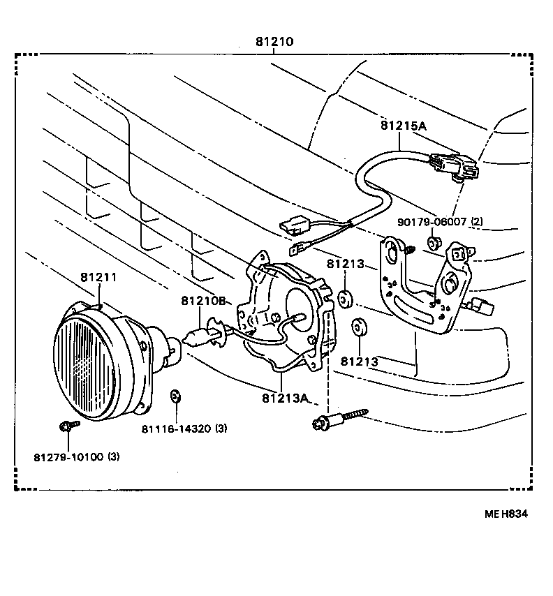 81210-29075 LAMP ASSY, FOG product image