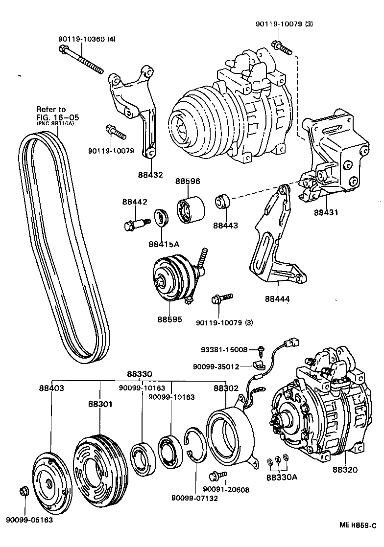 04881-36020 GASKET KIT, OVERHAUL product image