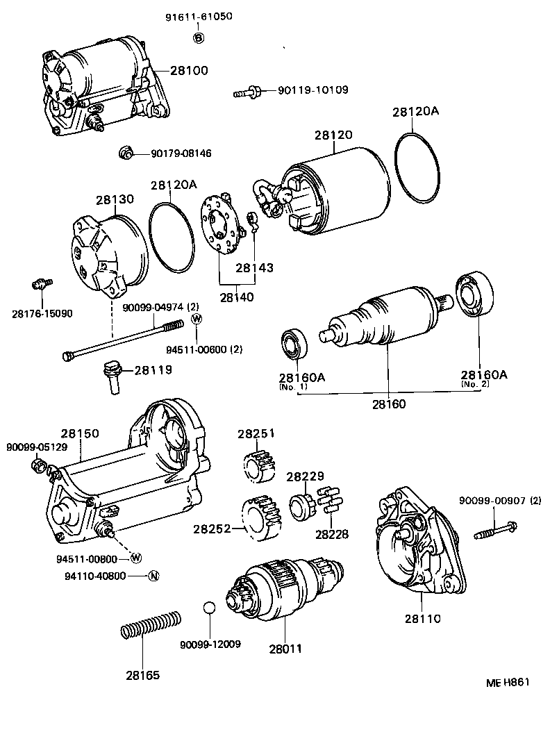 28100-62020 STARTER ASSY product image