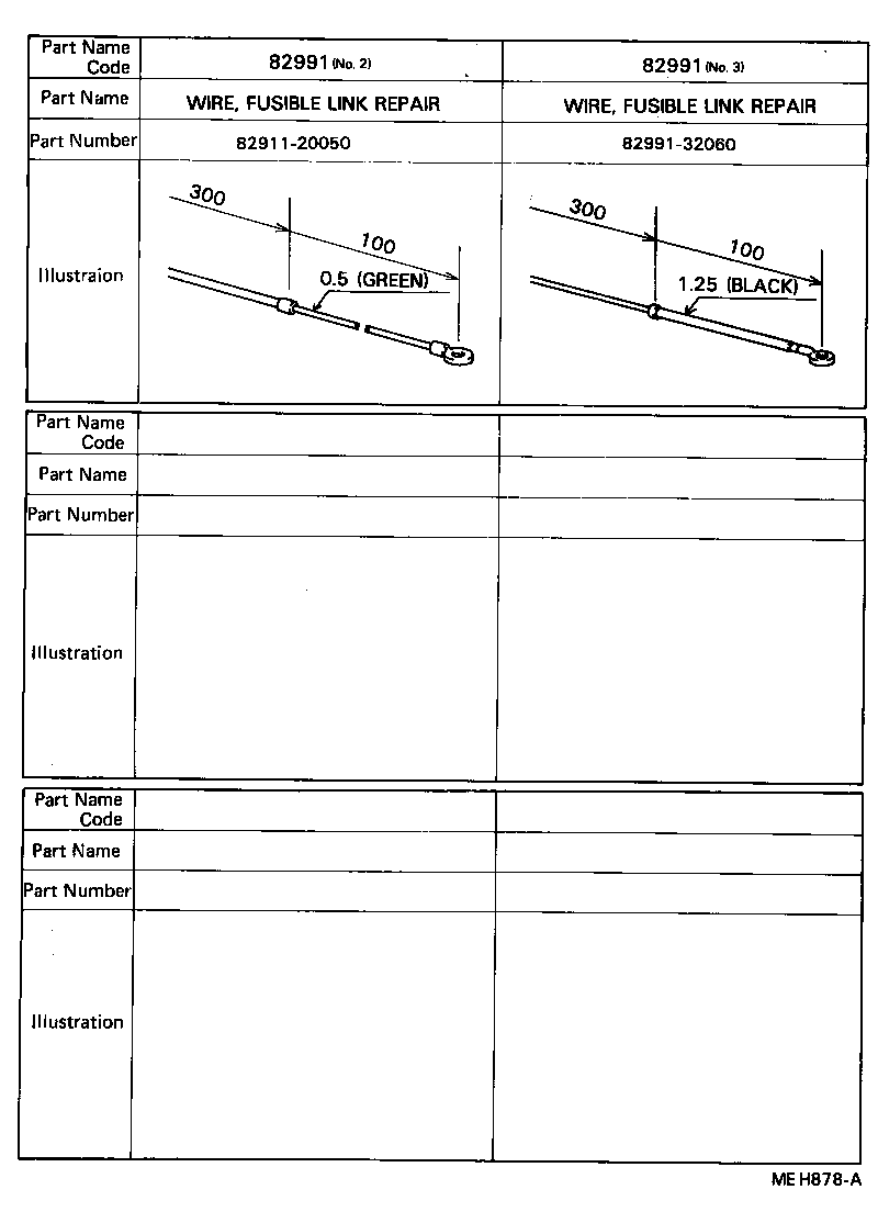 82151-32310 WIRE, FRONT DOOR, RH product image