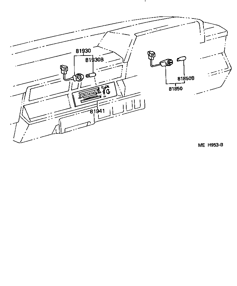55519-27010 PLATE, HEATER CONTROL NAME product image