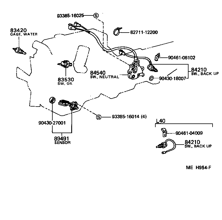 83320-80063 GAGE ASSY, FUEL SENDER product image