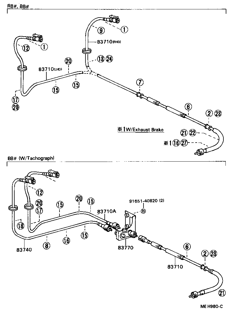 83132-90B02 CASE, COMBINATION METER product image
