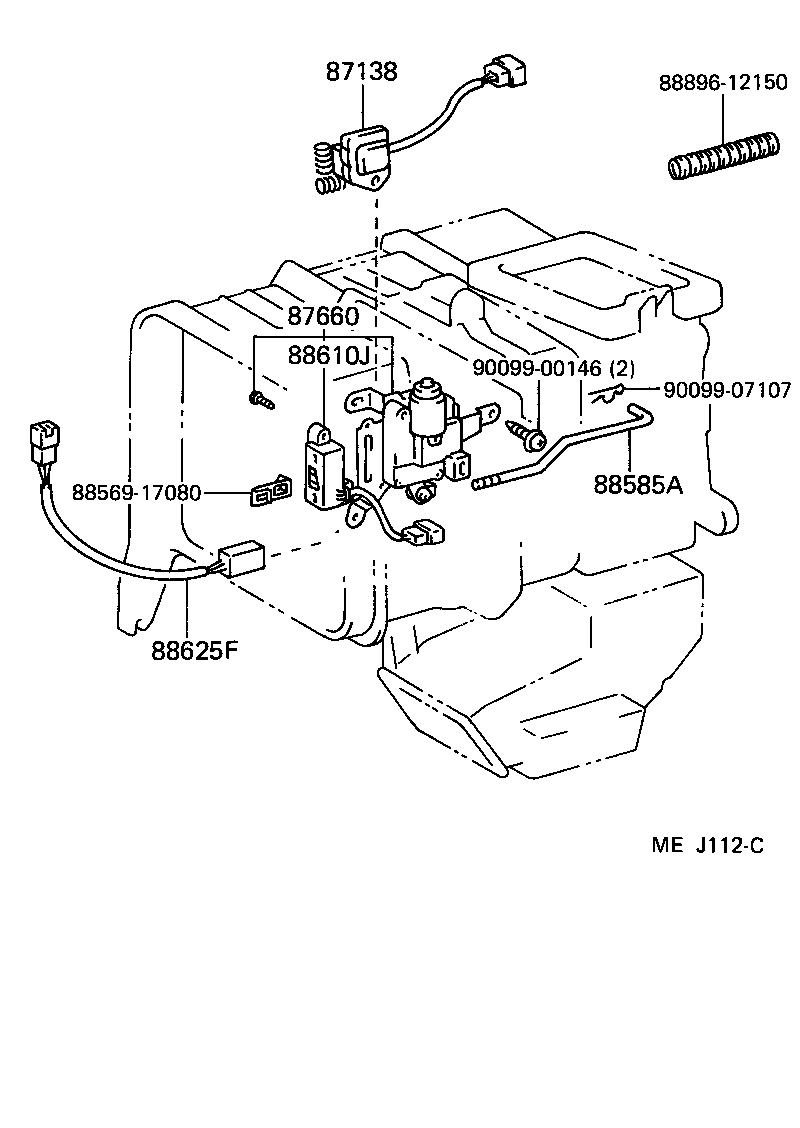 87150-10140 RADIATOR ASSY, HEATER product image