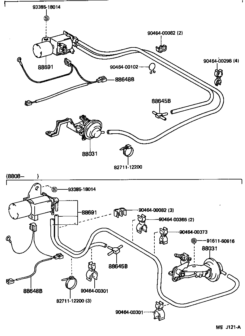 88648-90K02 WIRING, COOLER, NO.1 product image