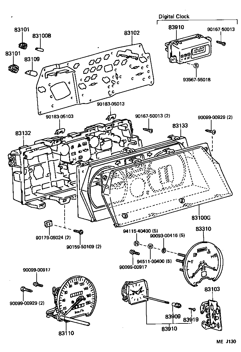83180-16010 DETECTOR ASSY, REVOLUTION product image