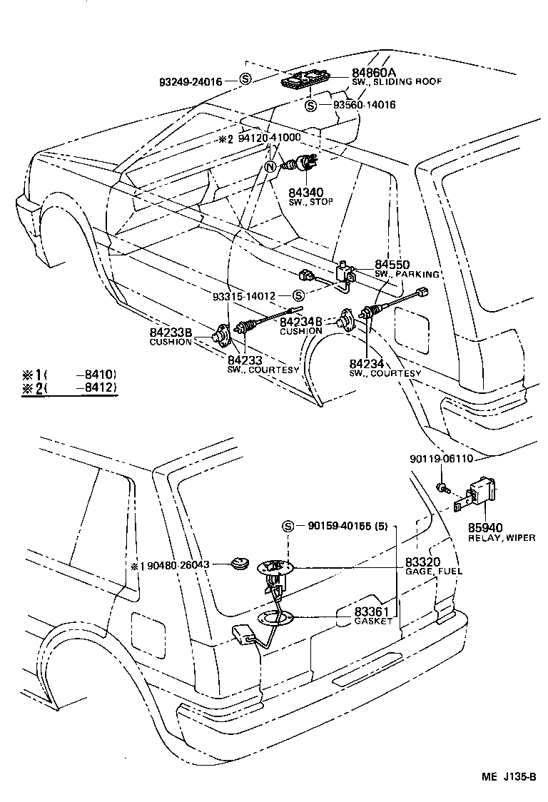 89466-20020 GASKET, OXYGEN SENSOR product image