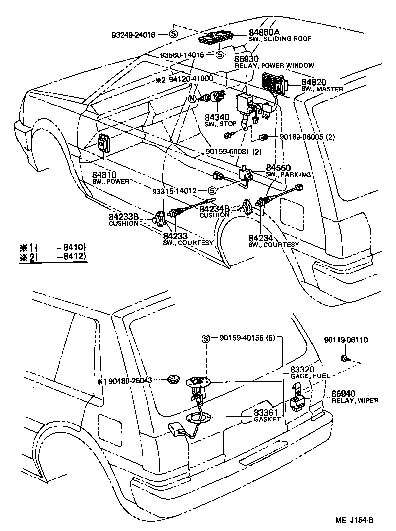 83320-19785 GAGE ASSY, FUEL SENDER product image