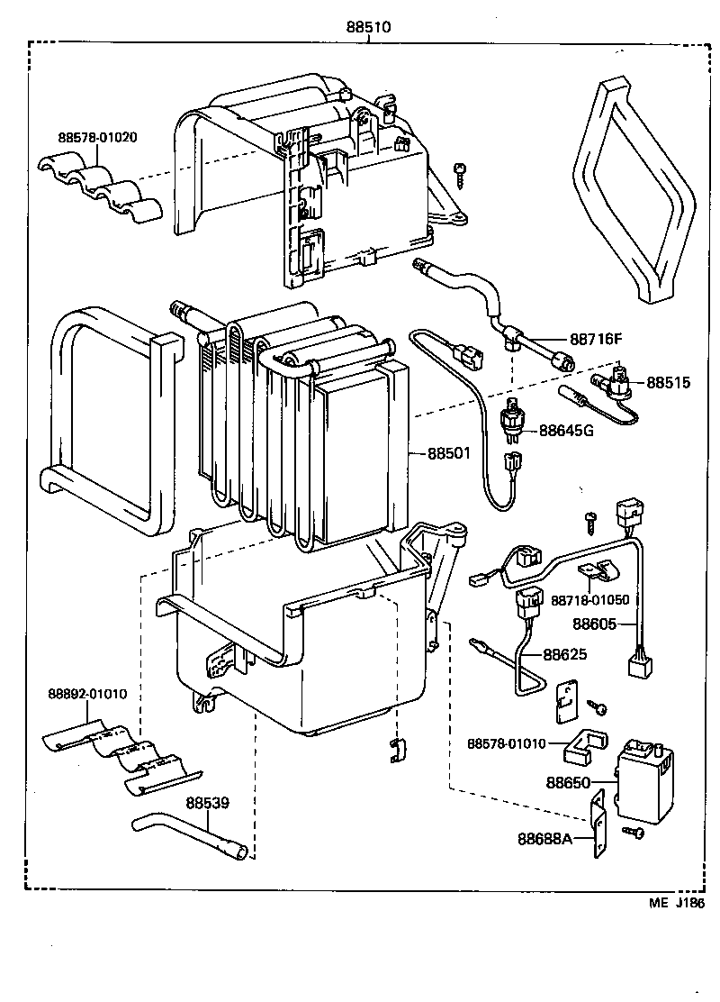 88645-01010 SWITCH, PRESSURE product image