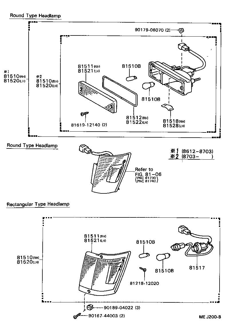 81520-80047 LAMP ASSY, FRONT TURN SIGNAL, LH product image