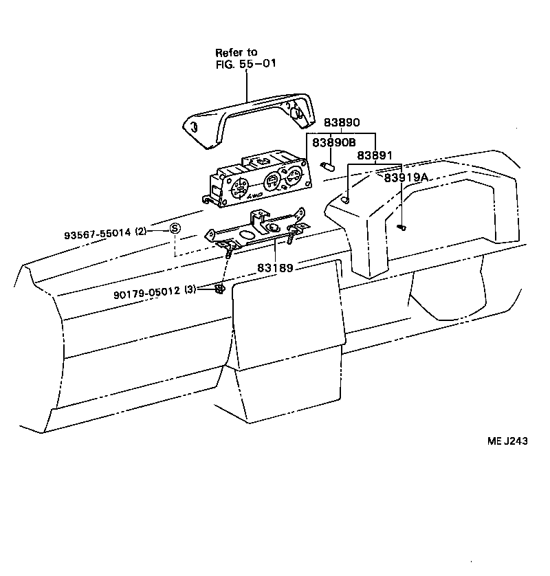 95411-10036 HOSE, ED MONITOR GAGE product image