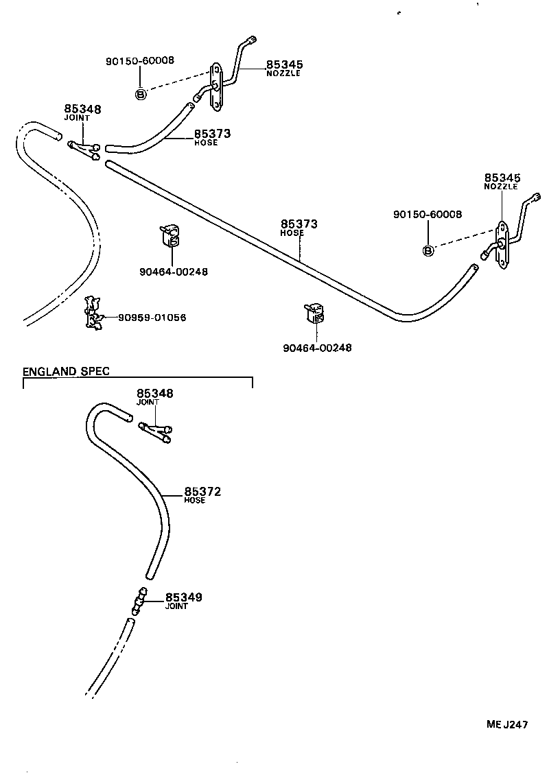 85331-16171 JAR ASSY, WINDSHIELD WASHER product image