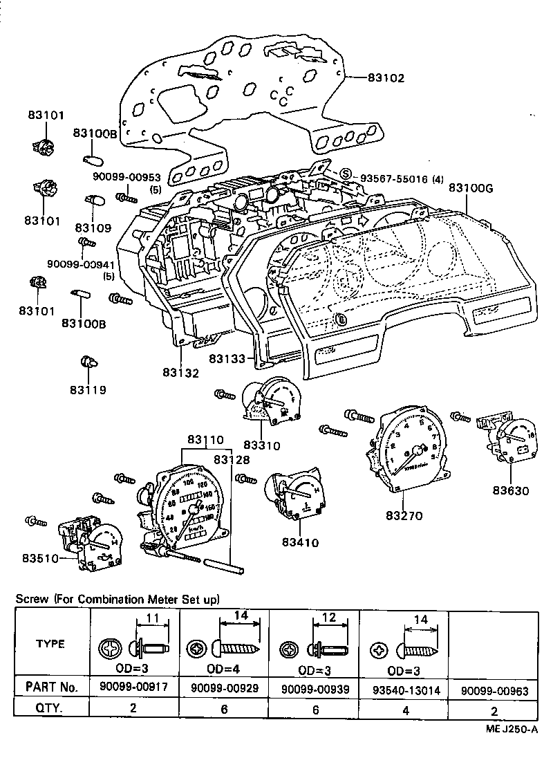 83121-14170 COUNTER, TOTAL product image