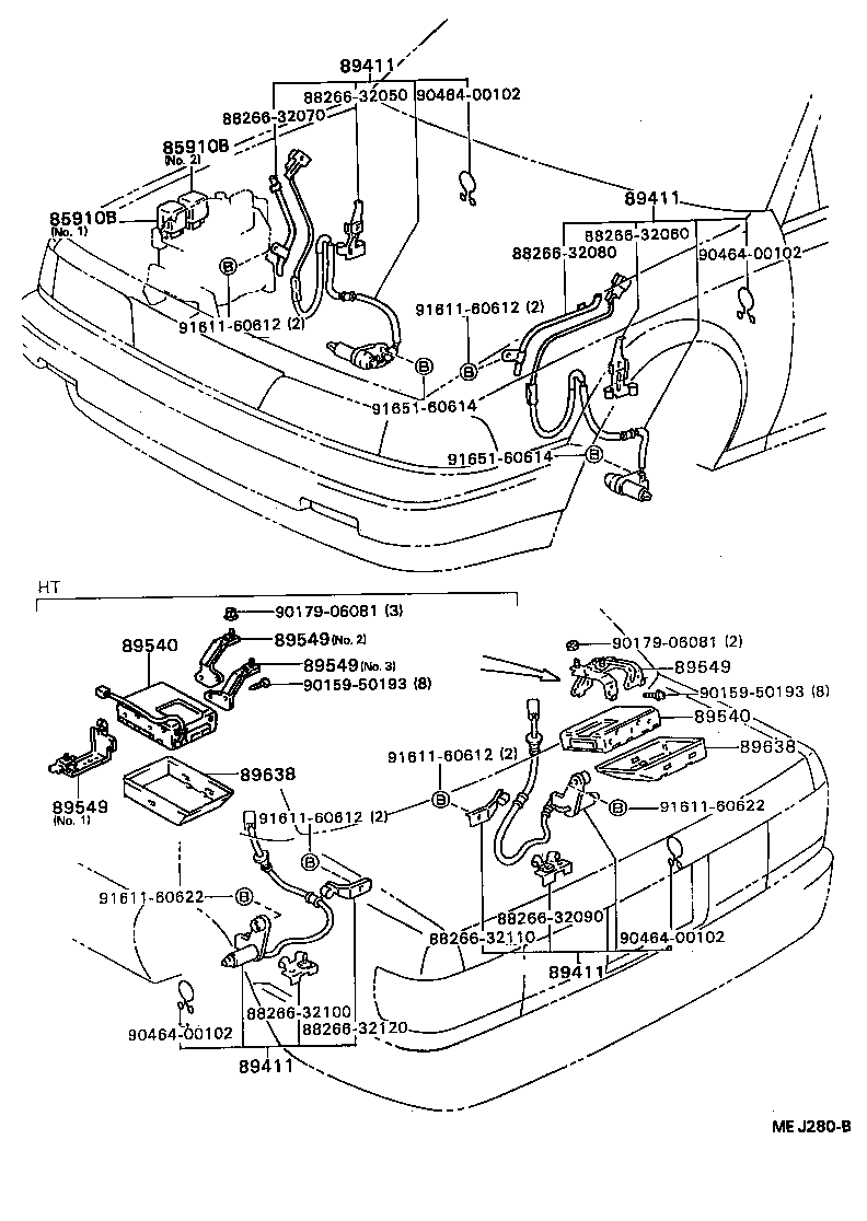 89541-32010 COMPUTER ASSY, SKID CONTROL product image