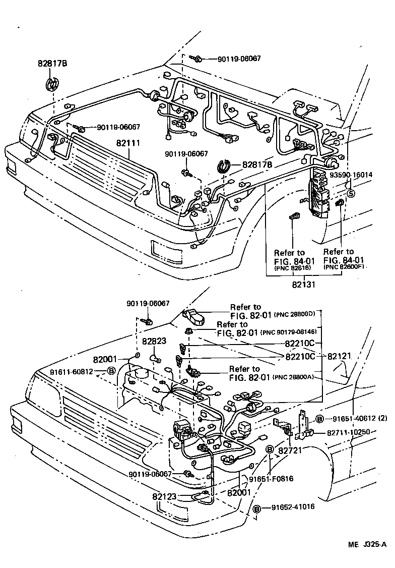 82121-10160 WIRE, ENGINE product image