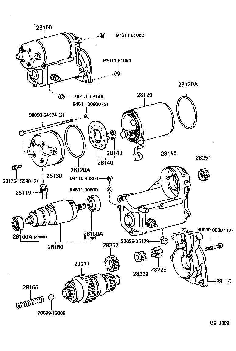 28199-15150 COVER, STARTER product image