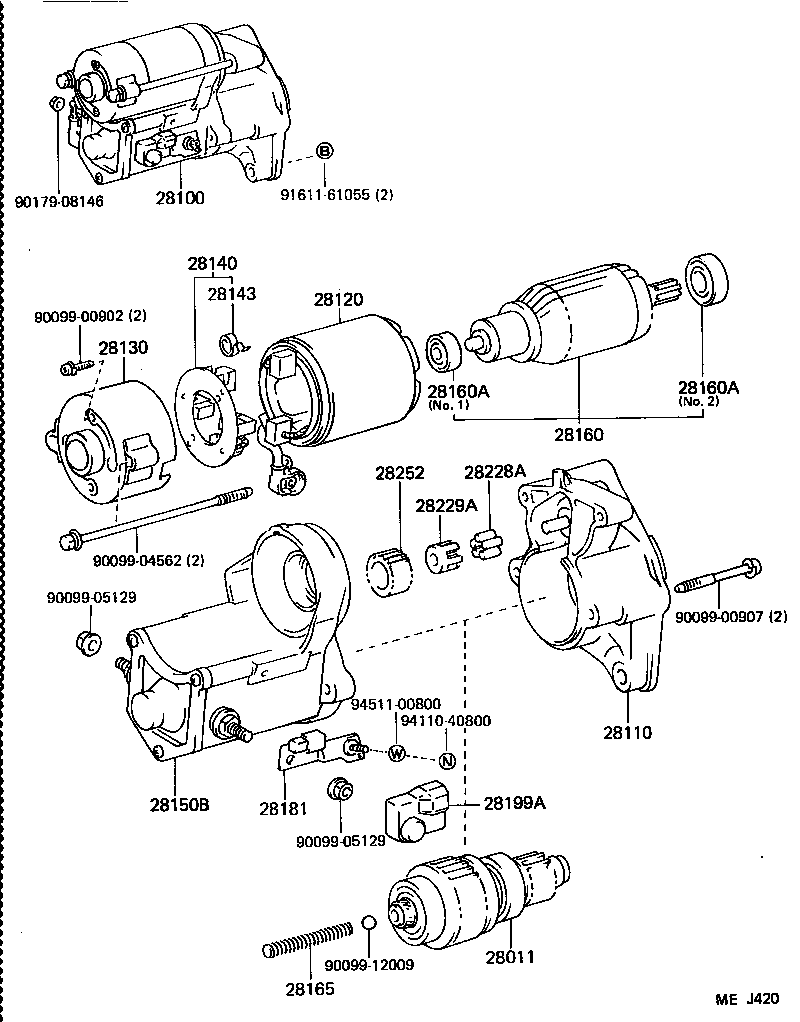 28199-70021 PROTECTOR, DUST STARTER product image