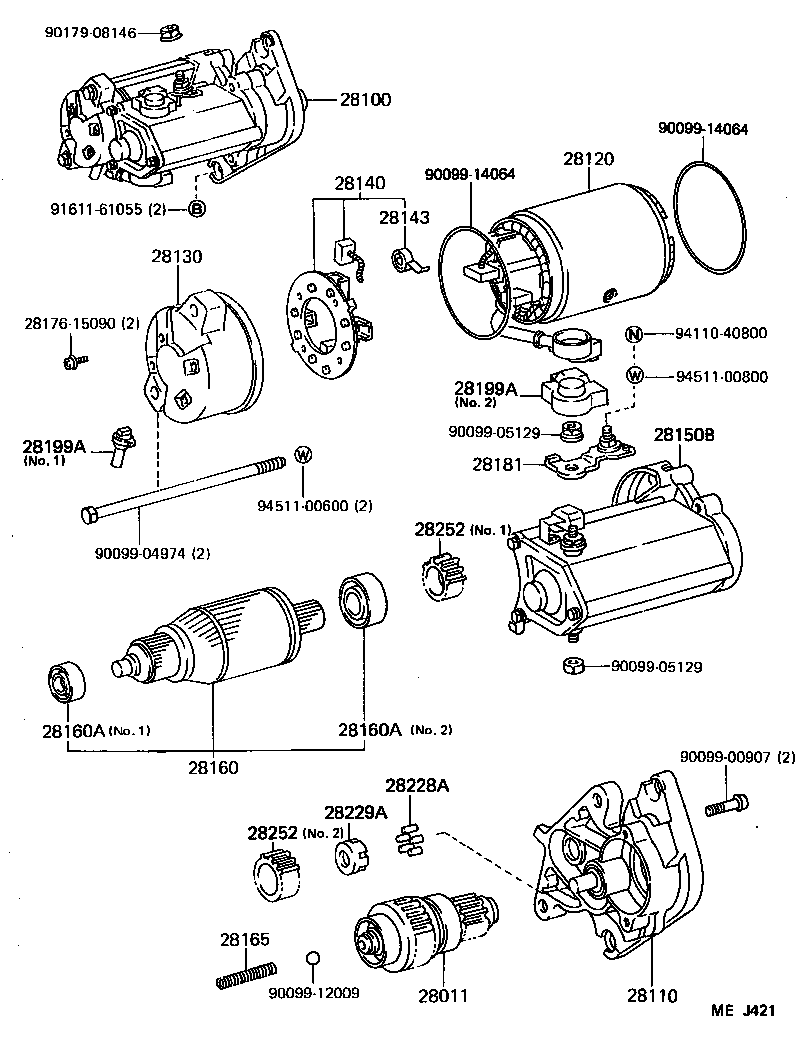 28110-42050 HOUSING ASSY, STARTER DRIVE product image