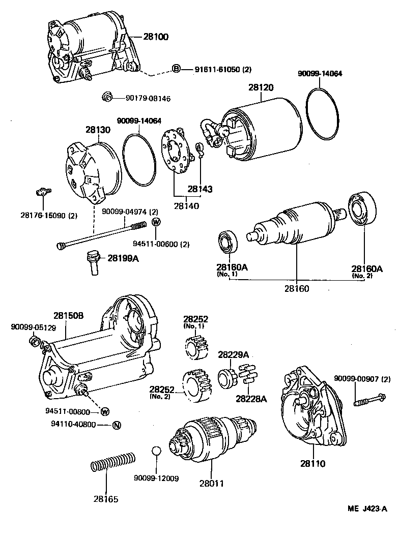 28110-42050 HOUSING ASSY, STARTER DRIVE product image