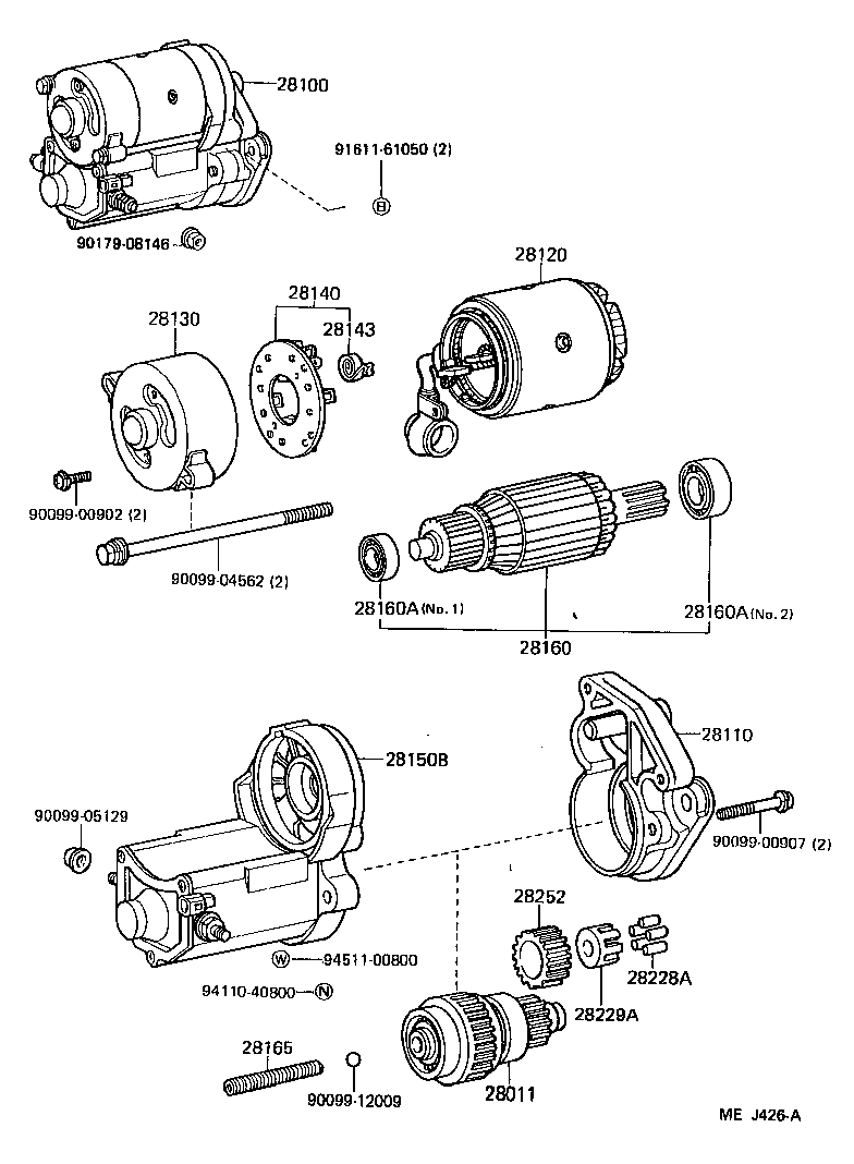 28199-70021 PROTECTOR, DUST STARTER product image