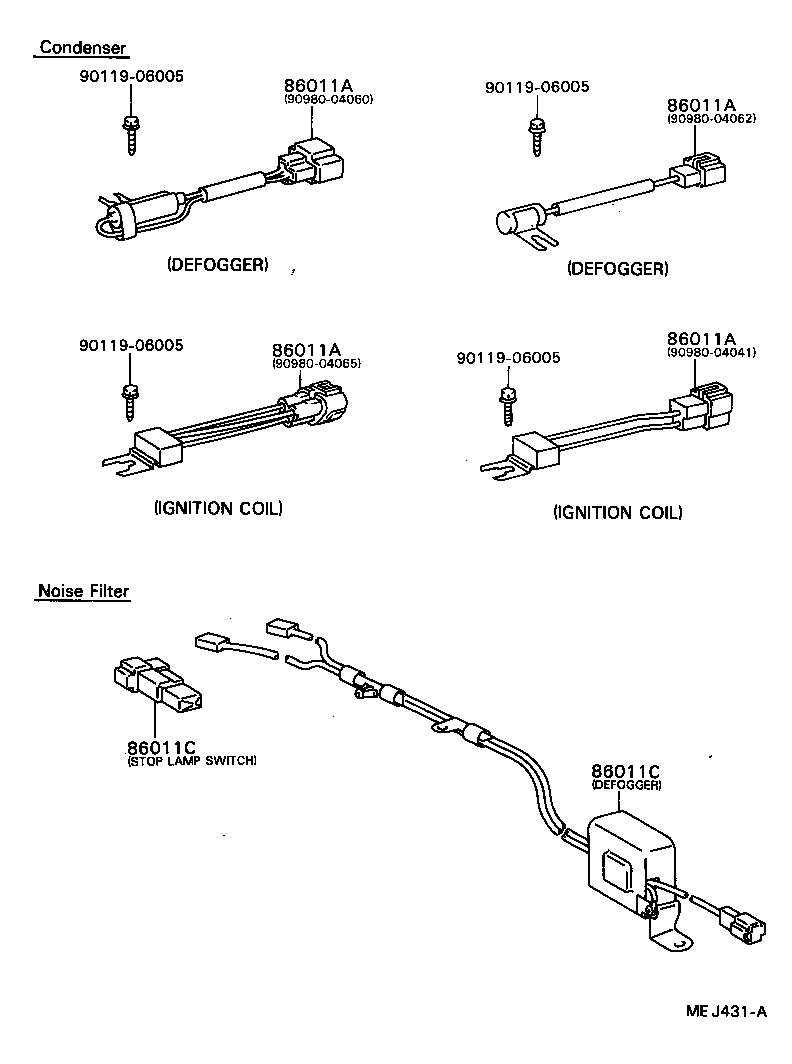 86285-20010 BRACKET, AMPLIFIER, NO.1 product image