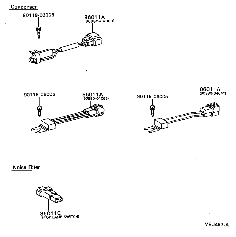 86285-20020 BRACKET, AMPLIFIER, NO.1 product image