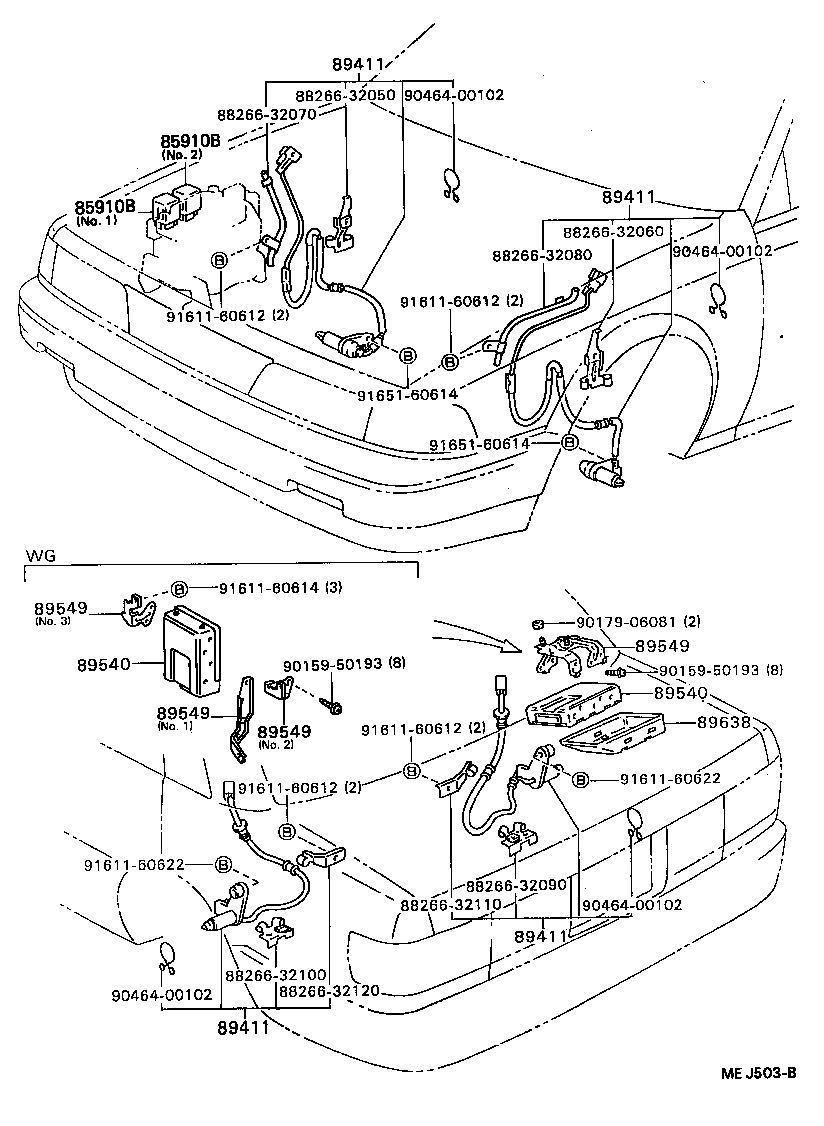 Thumbnail 2 for 89543-32010