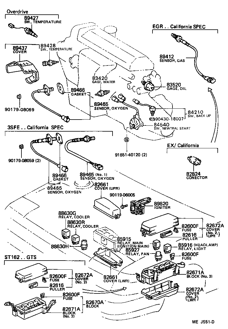 Toyota 82672-20270 COVER, JUNCTION BLOCK
