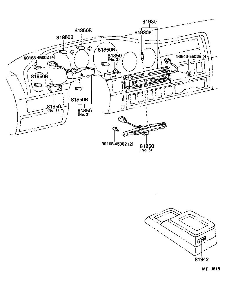 81850-90A35 LAMP ASSY, INDICATOR product image