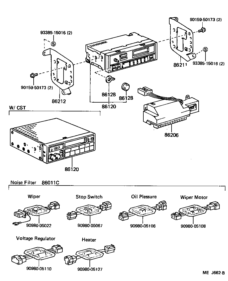 86206-90A05 CONVERTER SUB-ASSY, VOLTAGE product image