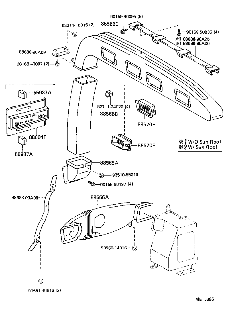 88622-90A02 RESISTOR SUB-ASSY, VARIABLE product image