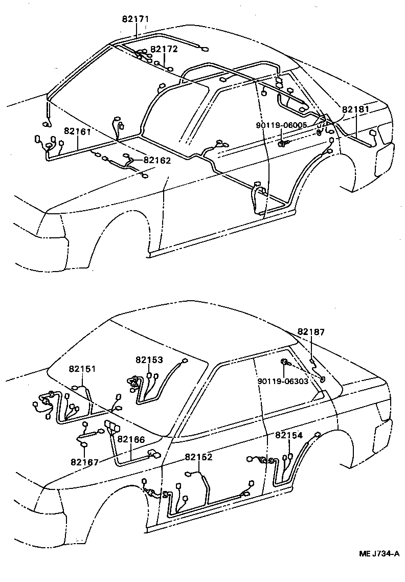 82121-20601 WIRE, ENGINE product image