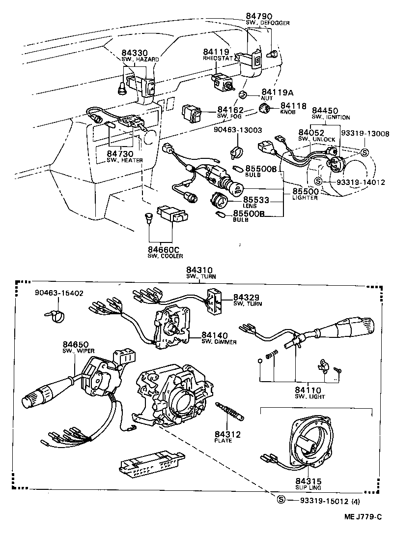 83320-80106 GAGE ASSY, FUEL SENDER product image