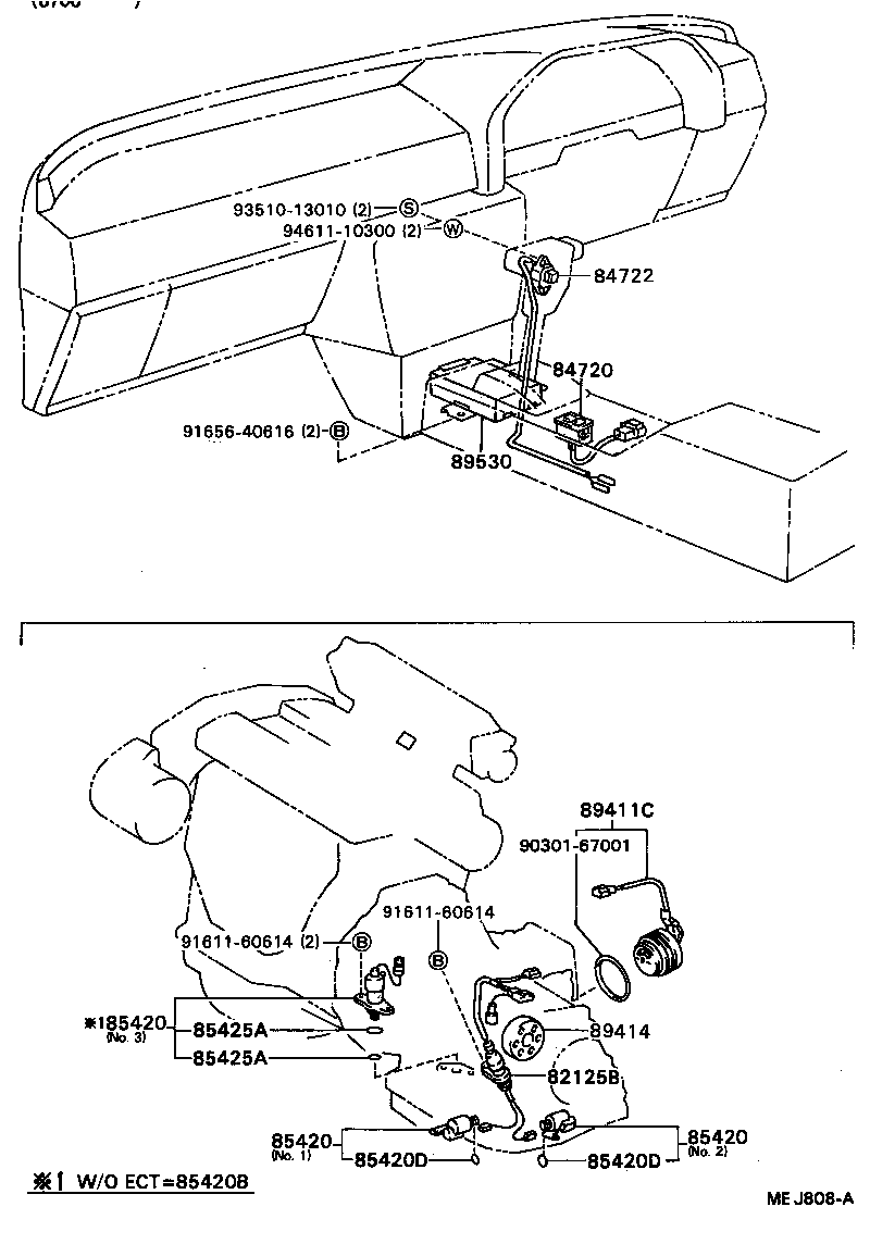 89530-20130 COMPUTER ASSY, TRANSMISSION CONTROL product image