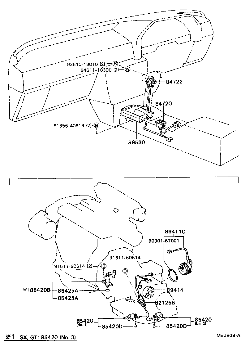 89530-20240 COMPUTER ASSY, TRANSMISSION CONTROL product image