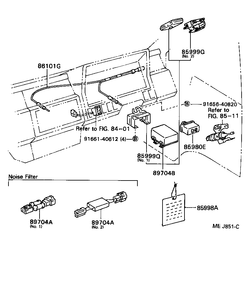 85998-36010 PLATE, RELAY CAUTION product image