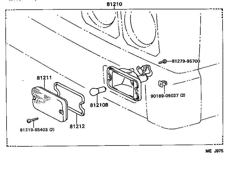81210-39155 LAMP ASSY, FOG product image