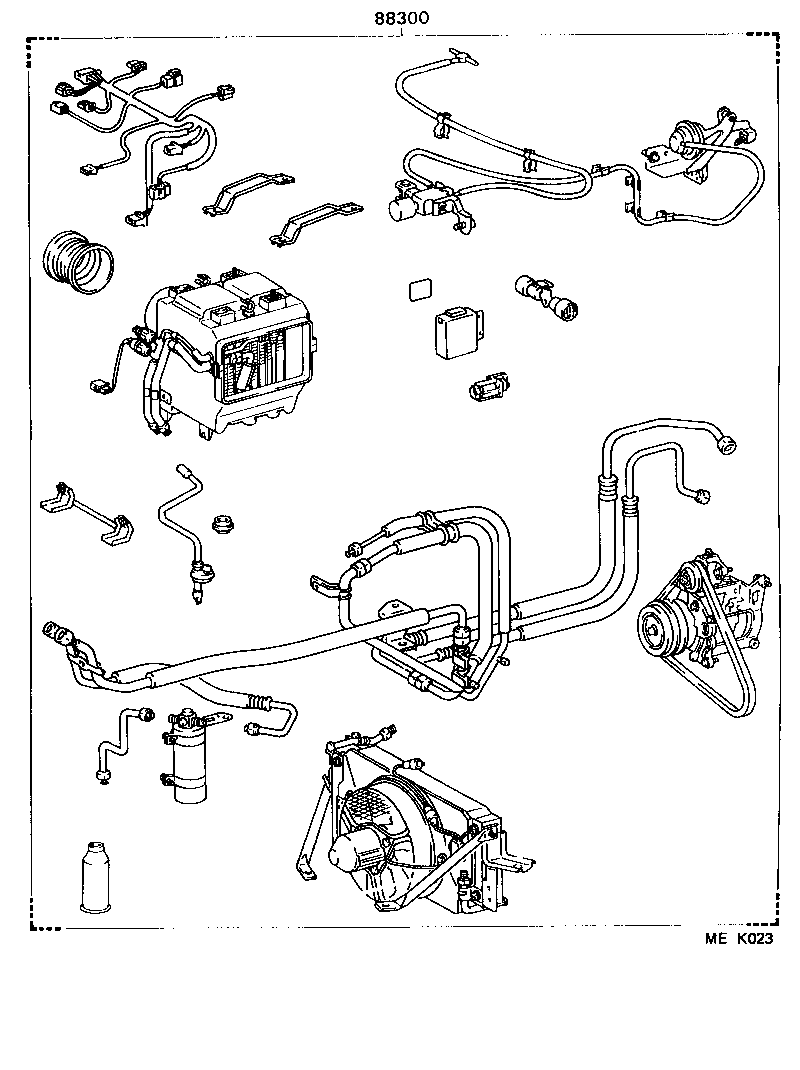 88300-95066 COOLER & ACCESSORY ASSY product image