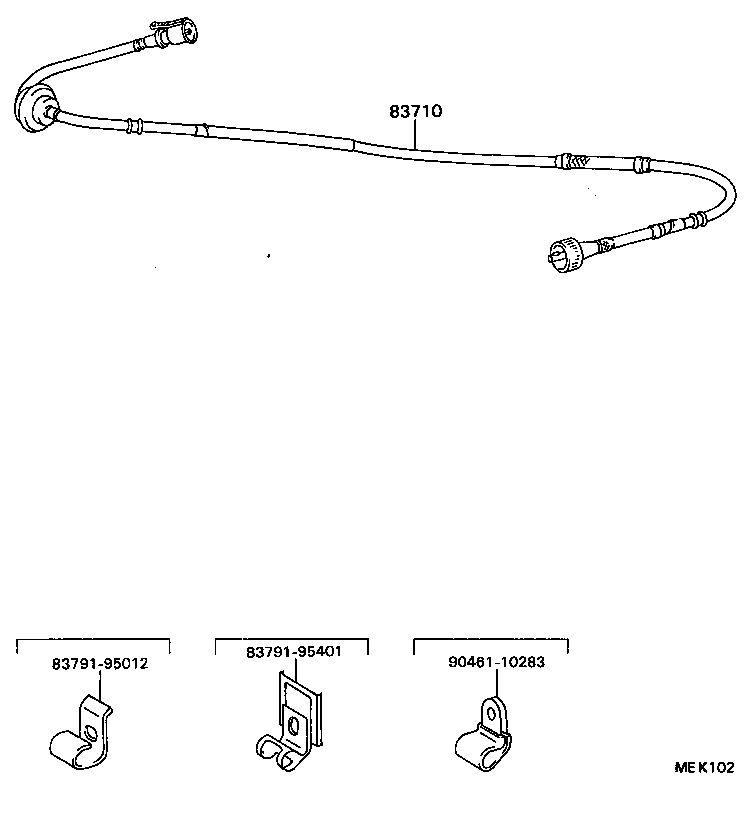 83210-95413 TACHOGRAPH ASSY product image