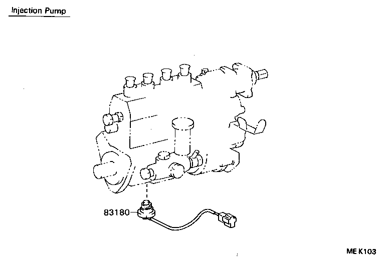 83210-95413 TACHOGRAPH ASSY product image