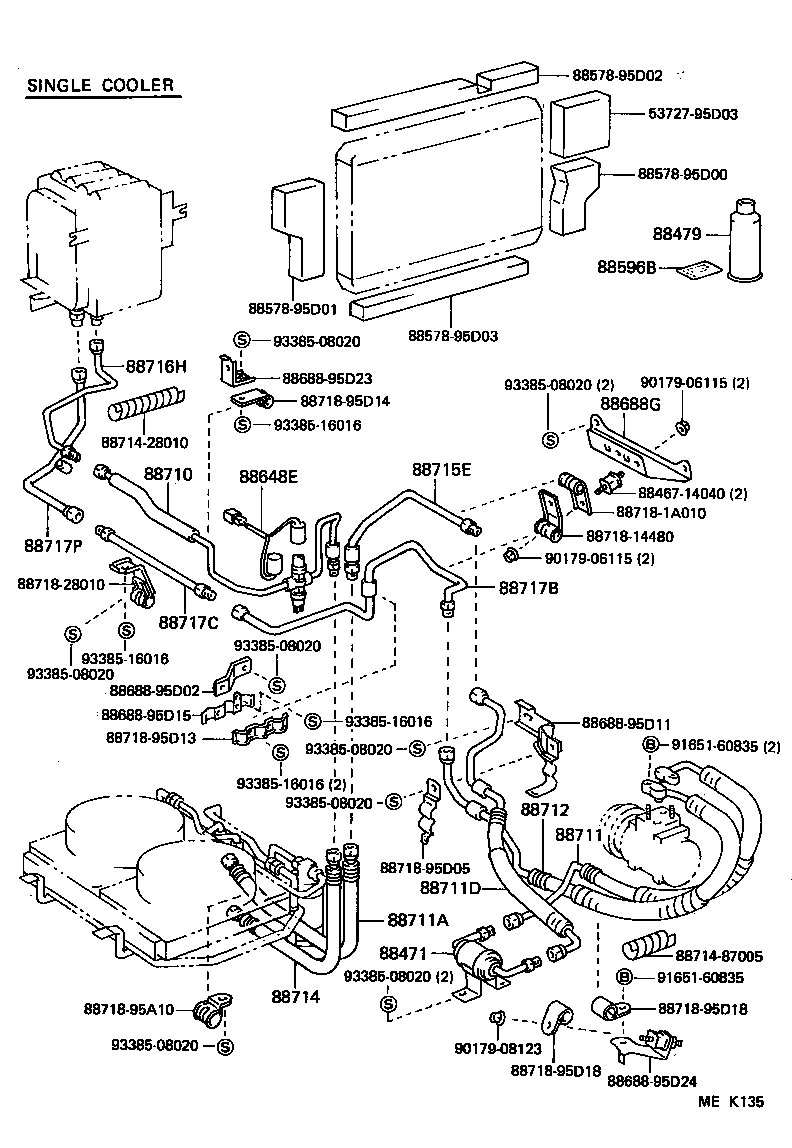 88578-87003 PACKING A (FOR COOLER) product image