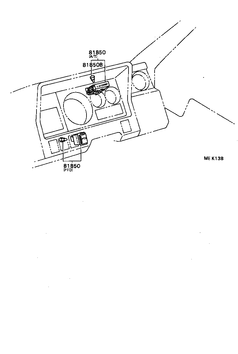 81850-95408 LAMP ASSY, INDICATOR product image