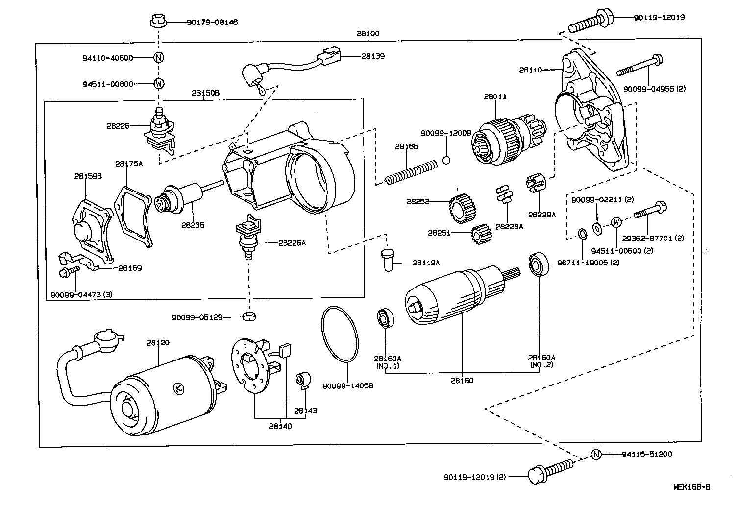 28100-72240 STARTER ASSY product image