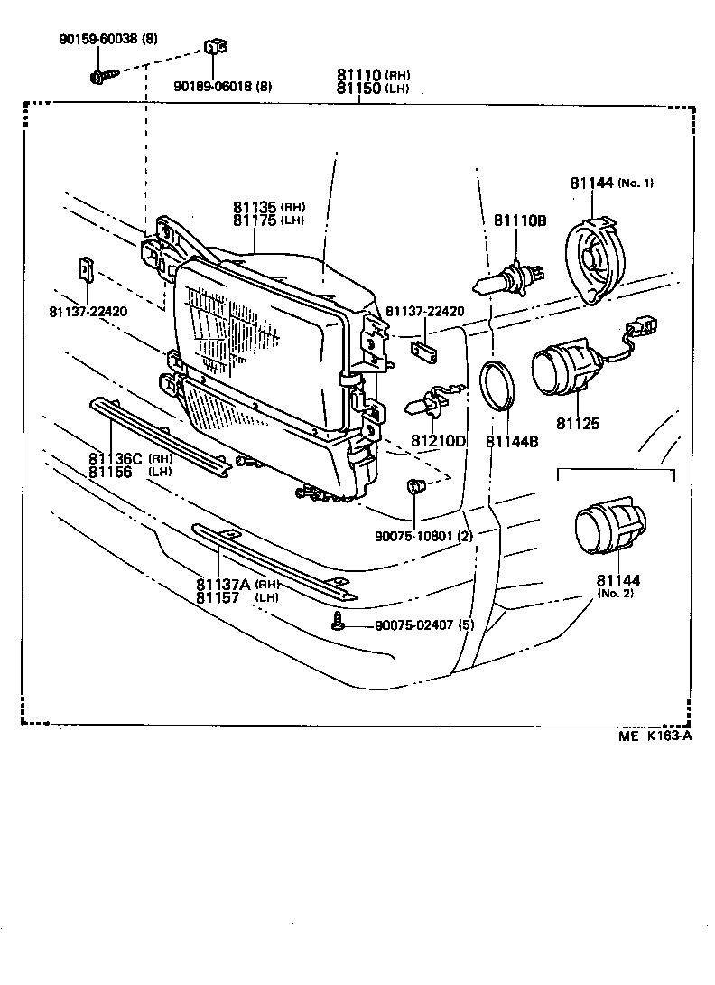 81150-95J32 HEADLAMP ASSY, LH product image