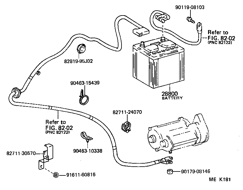 28800-64040 BATTERY product image