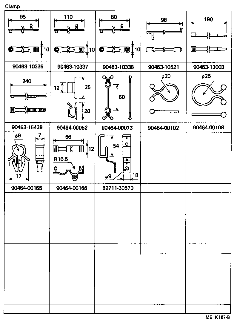 82151-95J20 WIRE, FRONT DOOR, LH product image
