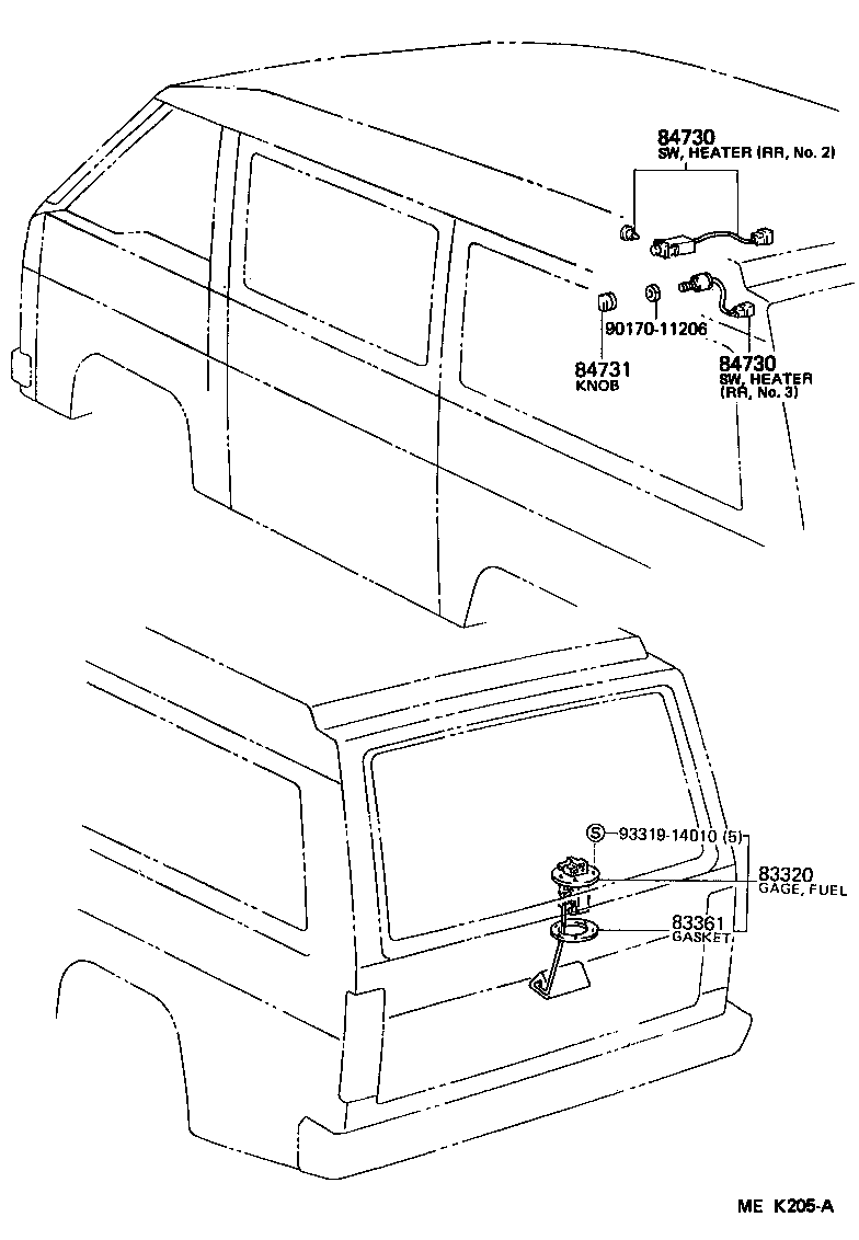 83320-80026 GAGE ASSY, FUEL SENDER product image