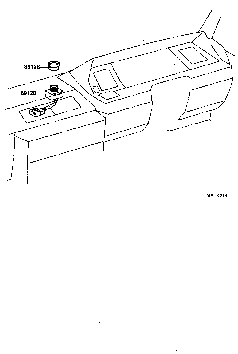 89128-32010-14 NUT, CONLIGHT SCANNER product image