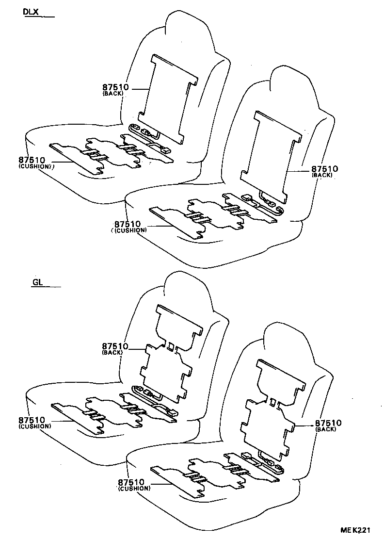 87510-28010 HEATER ASSY, SEAT product image