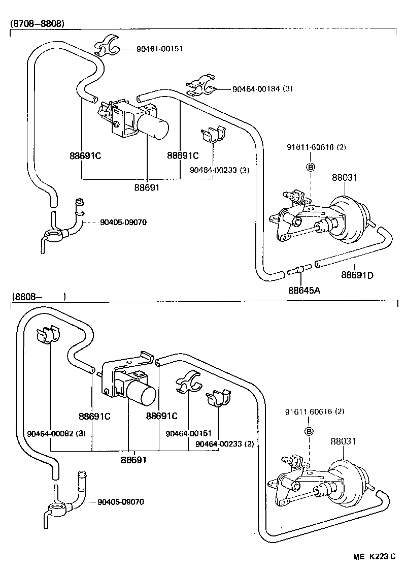 88690-95A25 VALVE, MAGNET (FOR IDLE UP DEVICE) product image